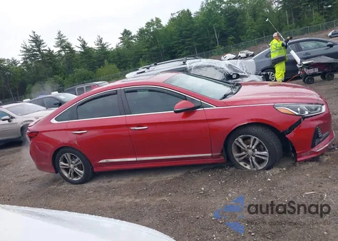 2018 Hyundai Sonata Sel z USA, uszkodzony, nr VIN 5NPE34AF9JH637223